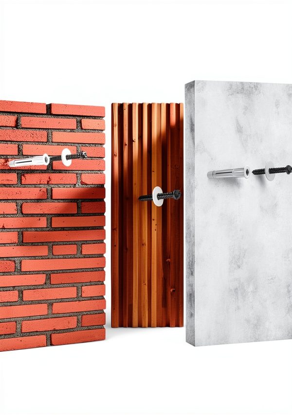 Lag Bolt Kit for TV Mounting Hardware - M8x70mm Lag Bolt and Washer for Wood Stud, Anchors for Concrete/Brick Wall, Includes Allen Key and Bubble Level for Easy Installation-4