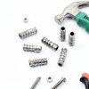 Lag Shield Concrete Anchors 25pcs 3/8 x 1-3/4" Zinc Alloy by Tandefio-6