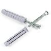 10 Pcs Concrete Wall Anchors for TV Wall Mount Installation Suitable for Concrete and Brick Walls Masonry Anchors Plastic Anchor Bolts for TV Mounting Screws, 10x50mm-2