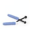Concrete Wall Anchors for TV Mount Installation - Suitable for Concrete or Brick Walls - Durable Plastic Anchor Bolts 10x50mm Grey Drywall Anchors 8pcs-3